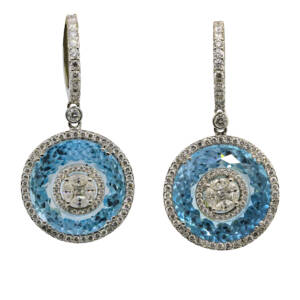 59438 - Blue Topaz Earrings