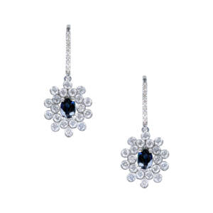 H1109 - Sapphire Earrings